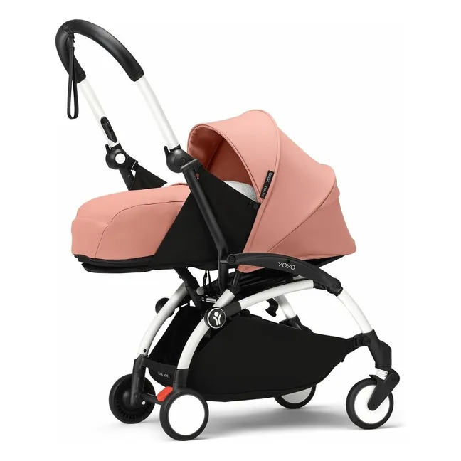 Poussette YOYO³ complète 0+ et 6+ Châssis blanc | Ginger