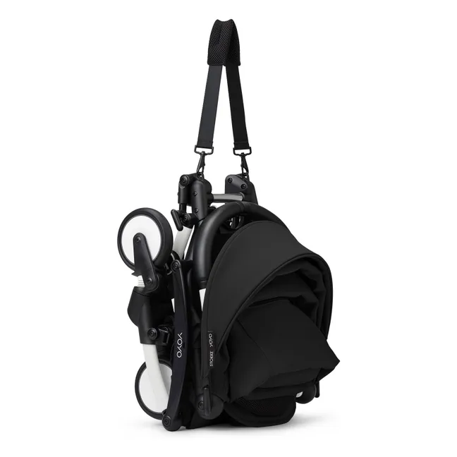 Poussette YOYO³ complète 0+ et 6+ Châssis blanc | Noir