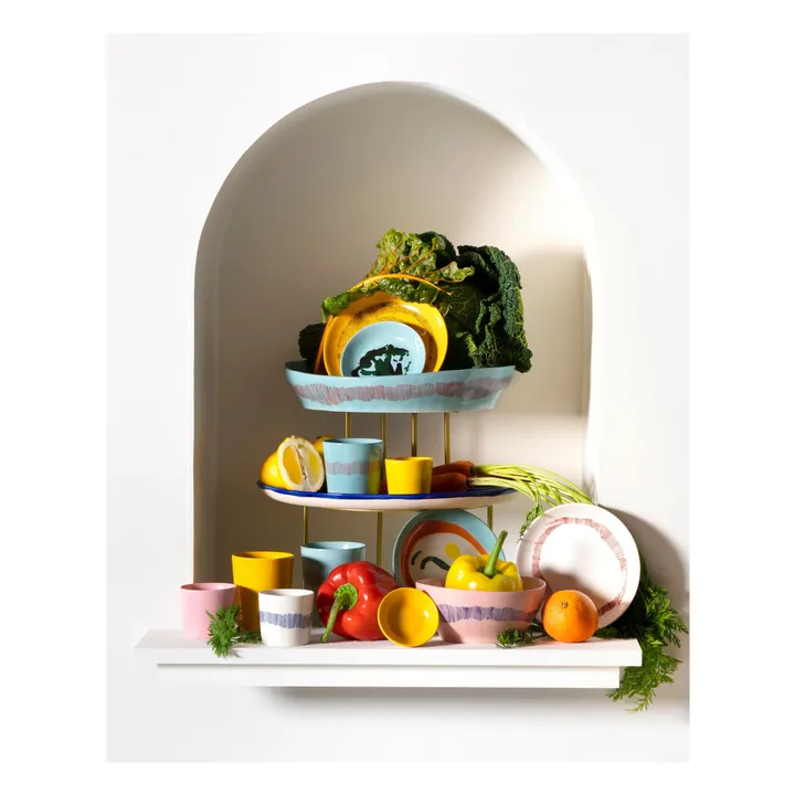 Platos hondos Feast, Ottolenghi - Lote de 2 | Azul Turquesa- Imagen del producto n°1