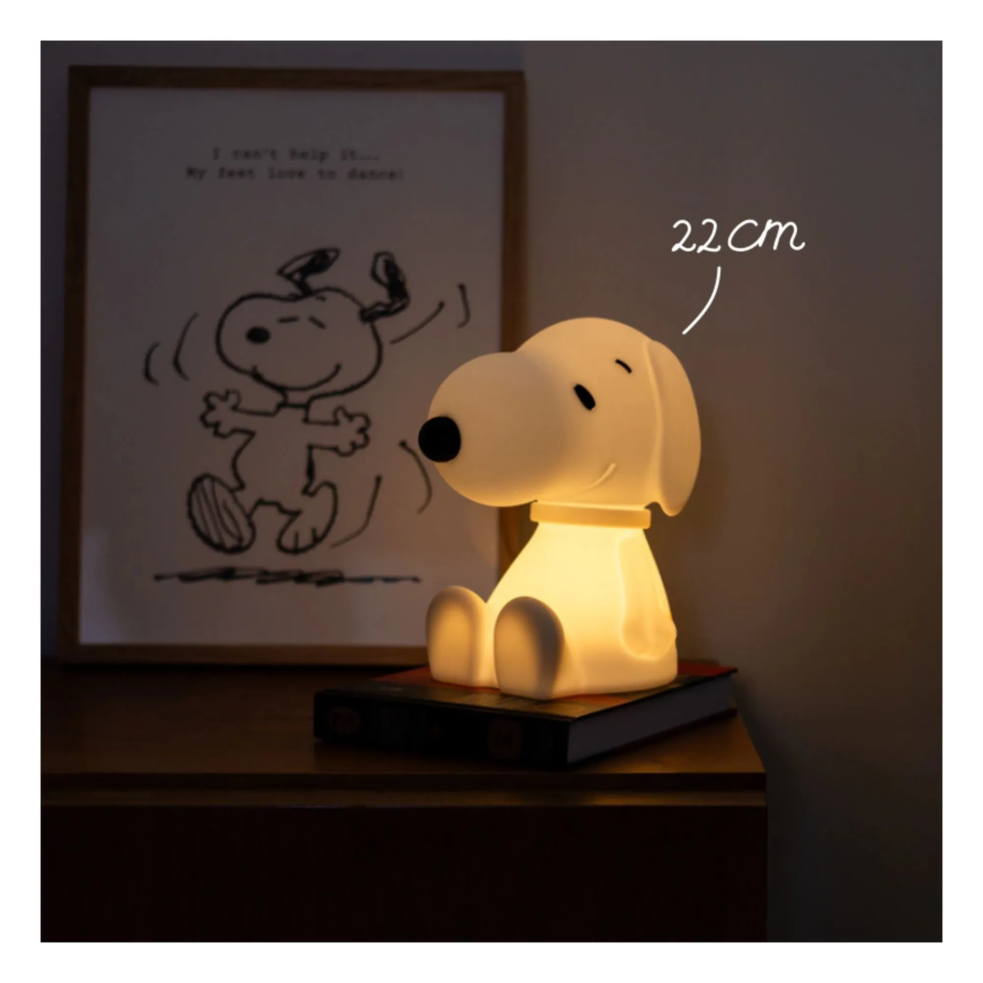 Veilleuse Snoopy | Blanc- Image produit n°4