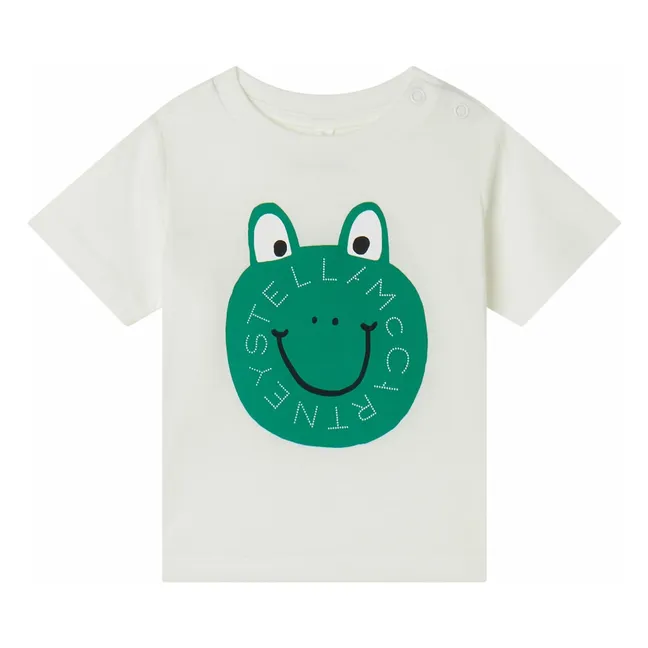 Maglietta con rana | Bianco