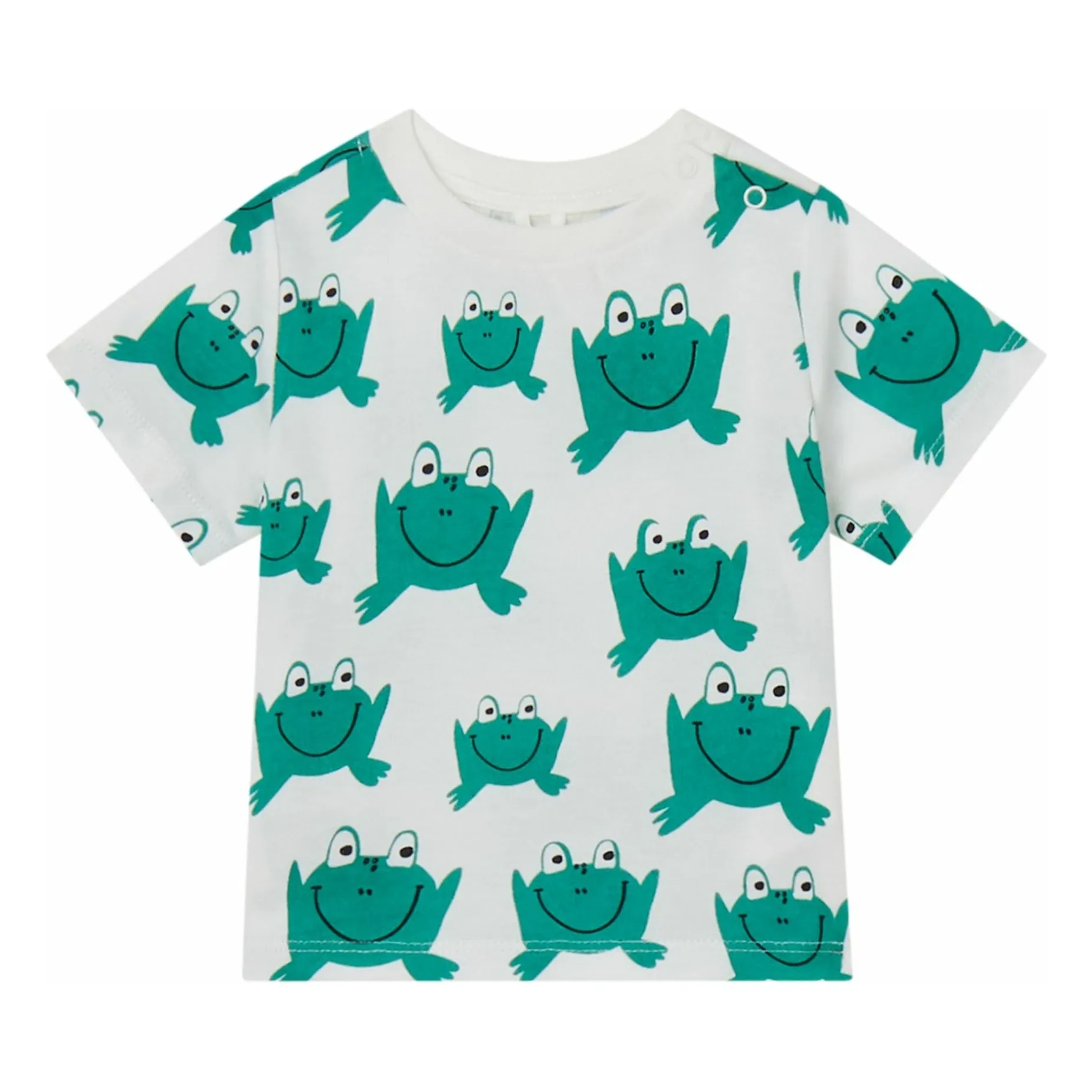 Stella Mccartney Kids White Frog T-Shirt
