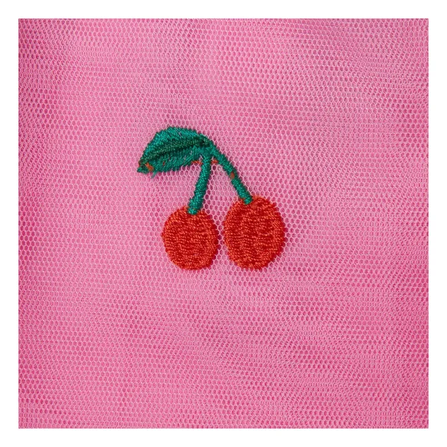 Gonna Cerises in tulle | Rosa