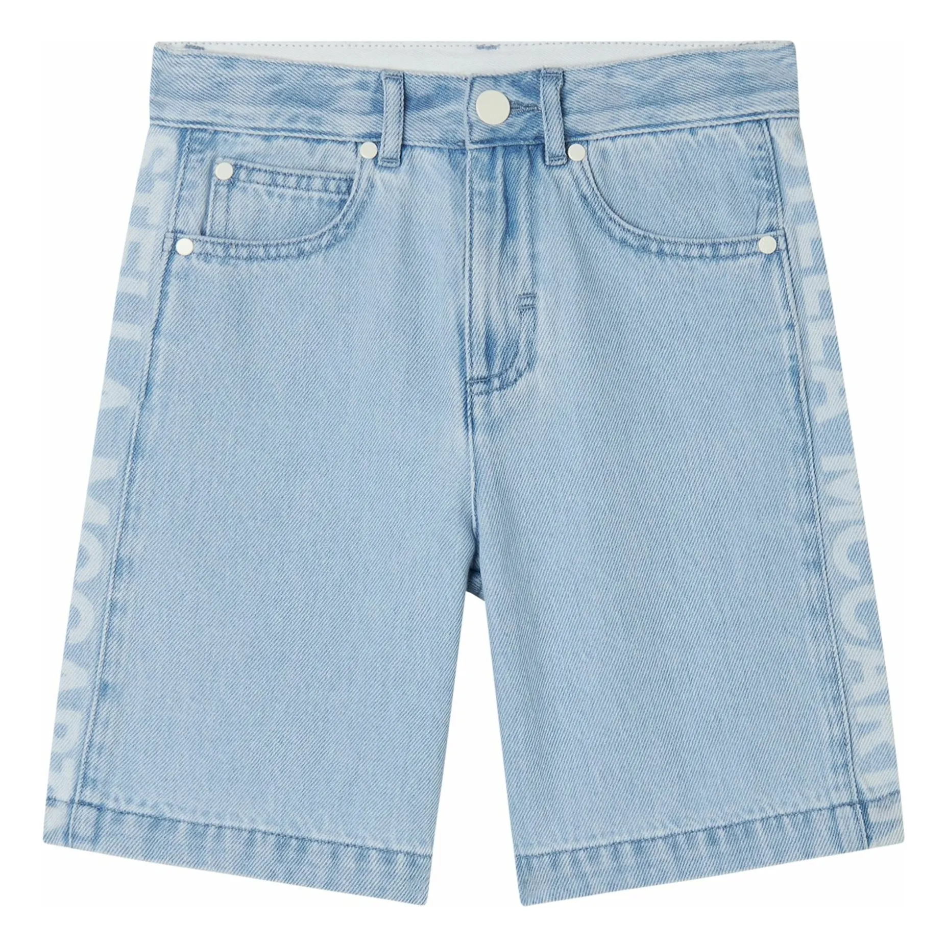 Stella Mccartney Kids Light Blue Jean Shorts