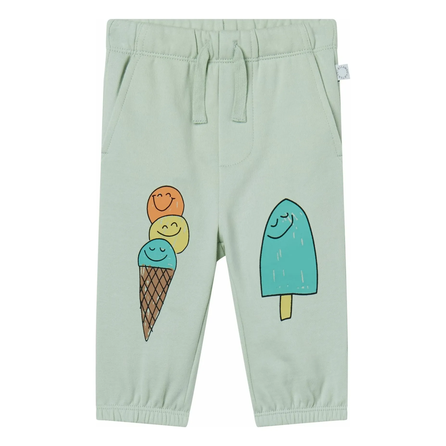 Stella Mccartney Kids Almond Green Jogger Glaces