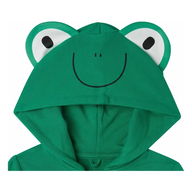Sudadera con capucha Rana | Verde