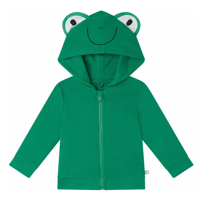 Sudadera con capucha Rana | Verde