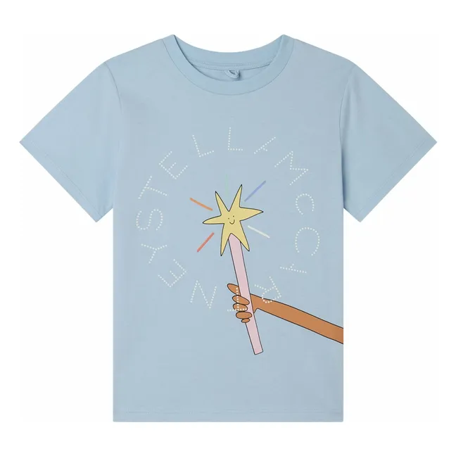 T-Shirt Zauberstab | Hellblau