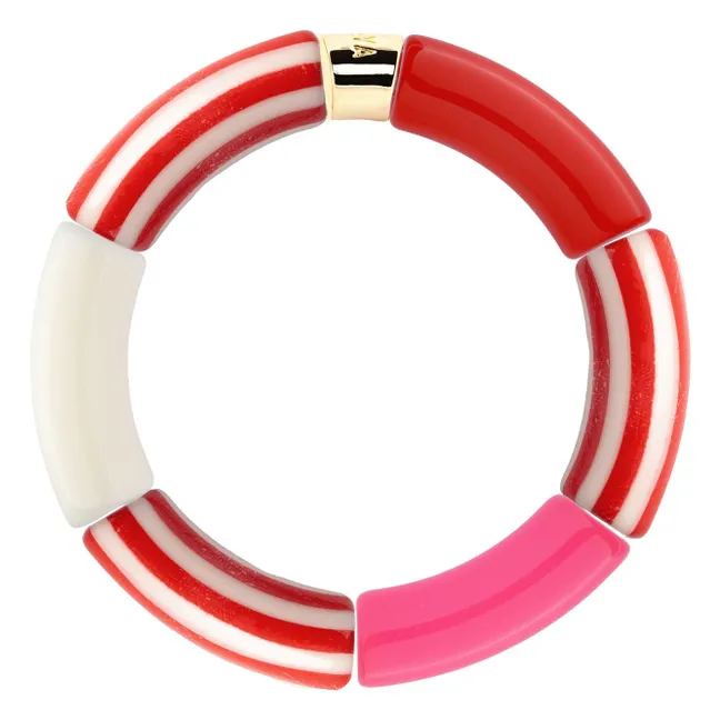 Bracciale Riviera Magenta 3 | Rosa
