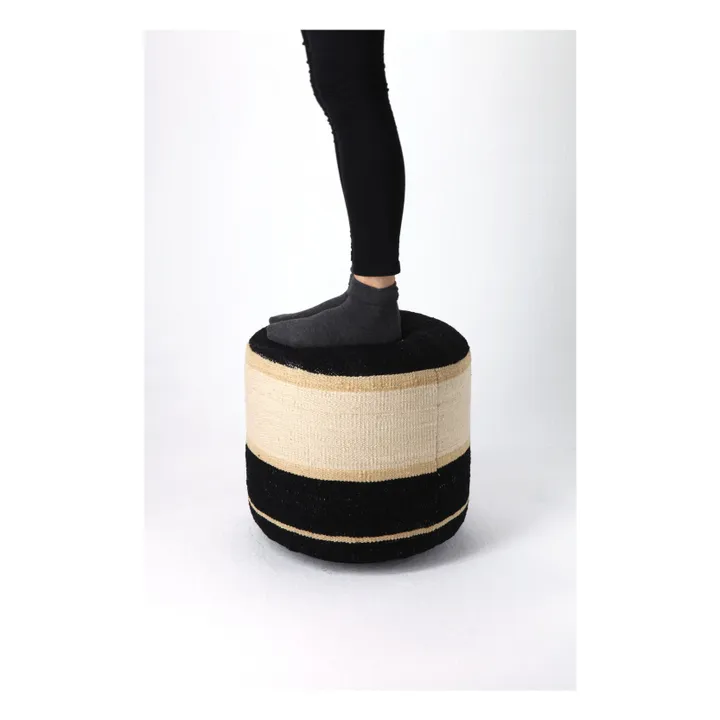 Pouf Kilim 1 | Beige- Image produit n°2