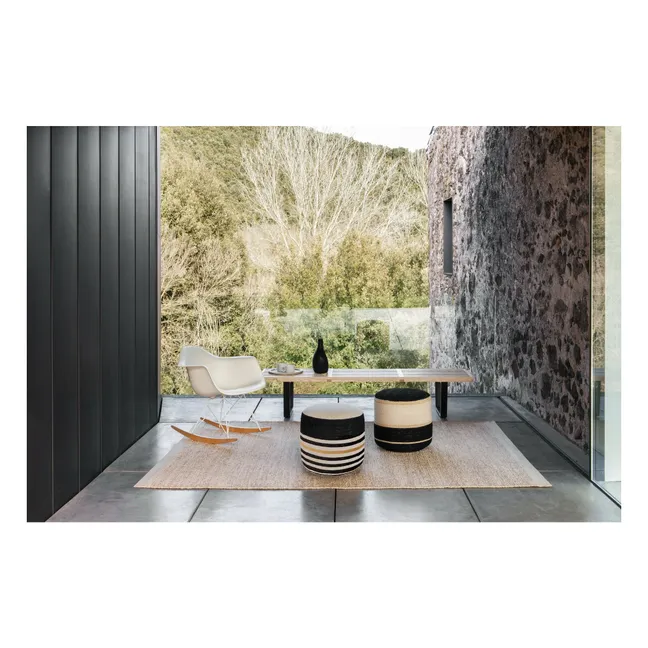 Puff Kilim 2 | Negro