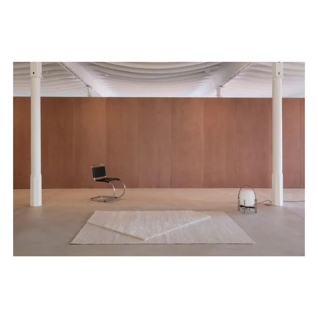 Oblique carpet | Ivory