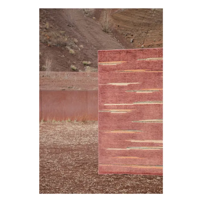 Tapis en laine Colorado  | Argile