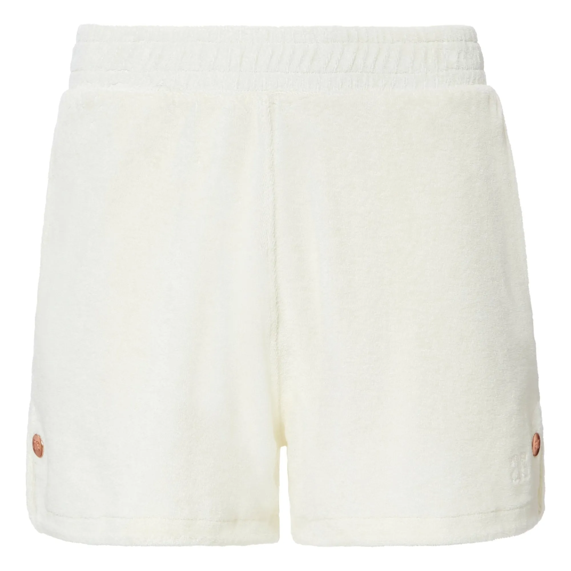 Alma Deia Off White Organic Cotton Terry Shorts