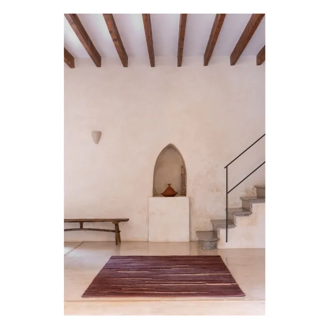 Tapis en laine Colorado  | Argile