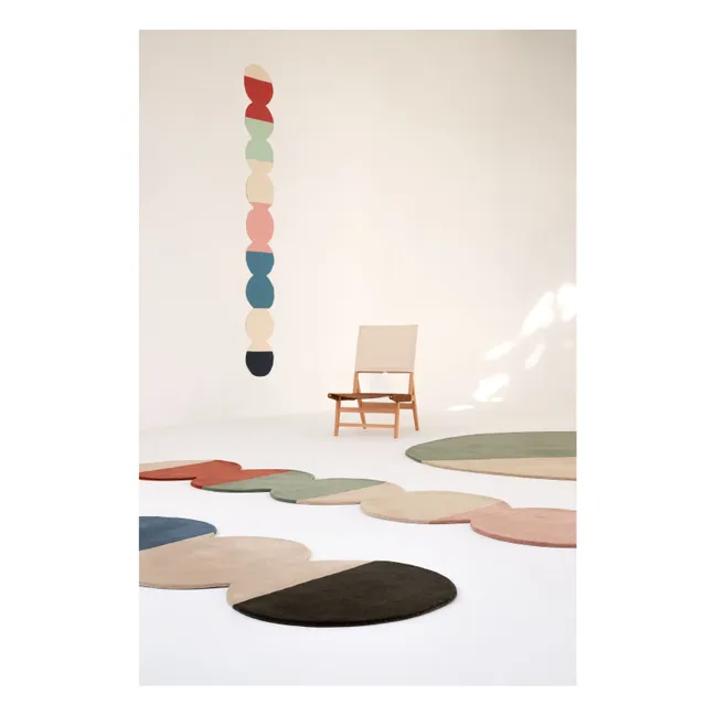 Alfombra de lana Pearls Runner 6