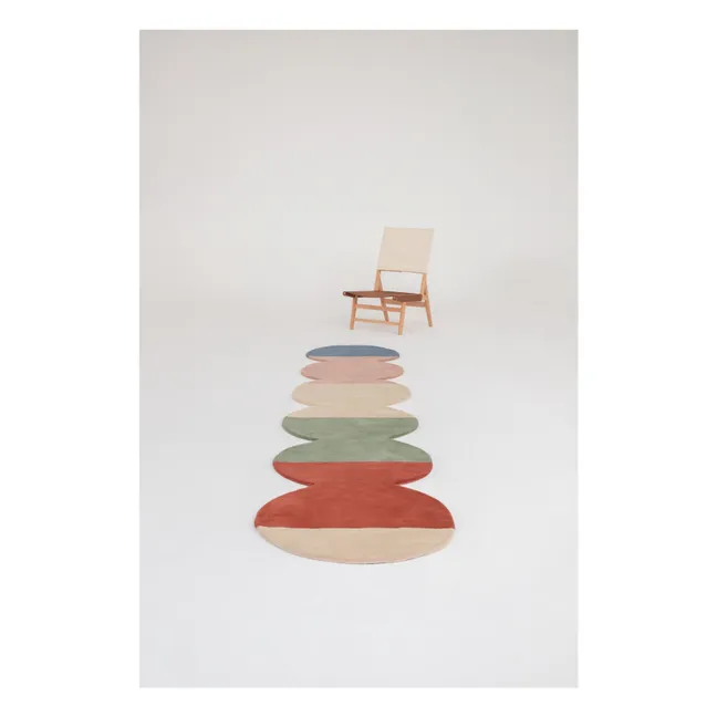 Alfombra de lana Pearls Runner 6