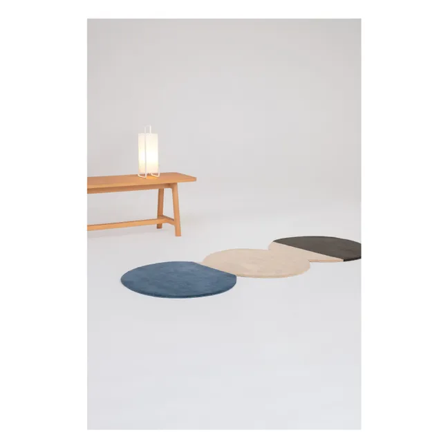 Tapis en laine Pearls Runner 3 | Bleu