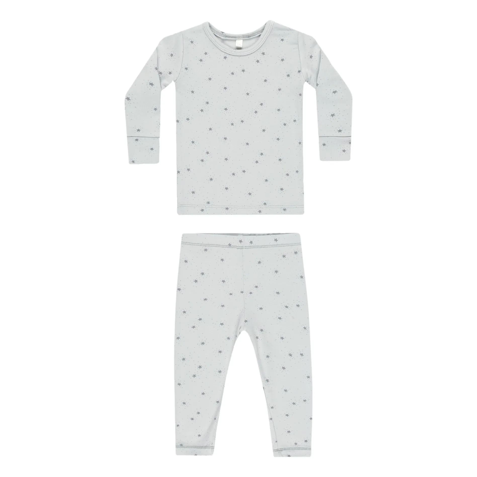 Quincy Mae Grey Blue Bamboo Pyjamas