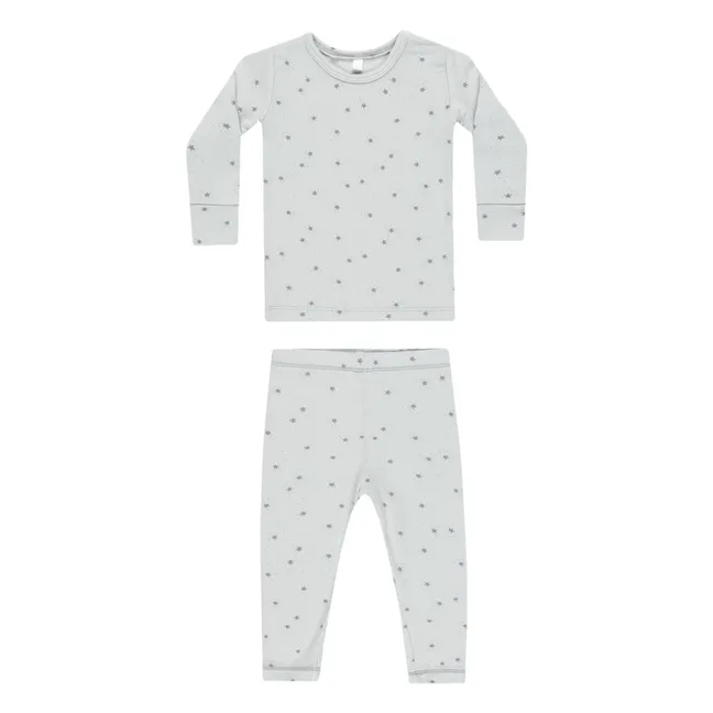Pyjama Bamboo | Graublau