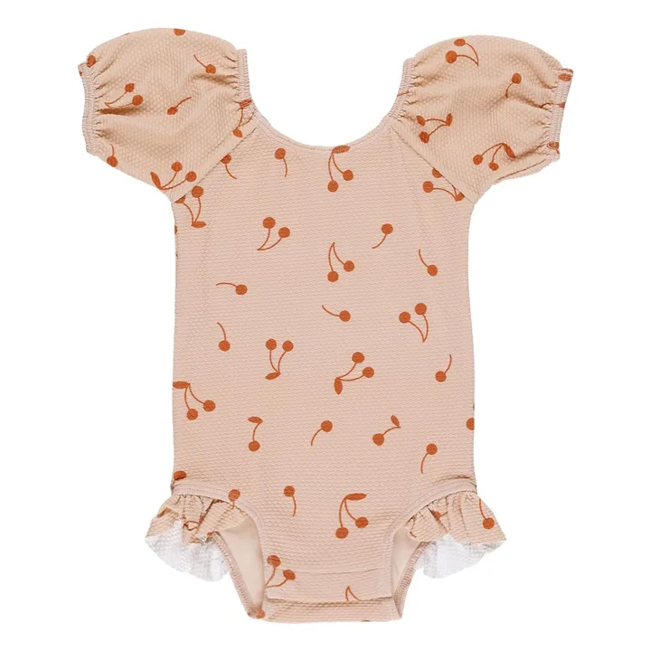 Maillot de Bain Cerises Catalina | Rose pâle- Image produit n°0