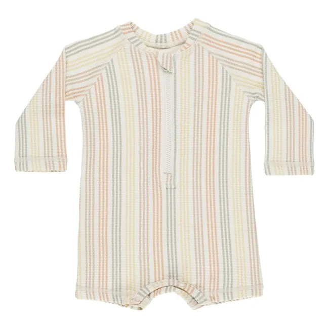 Combination Rashguard Stripes | Ivory