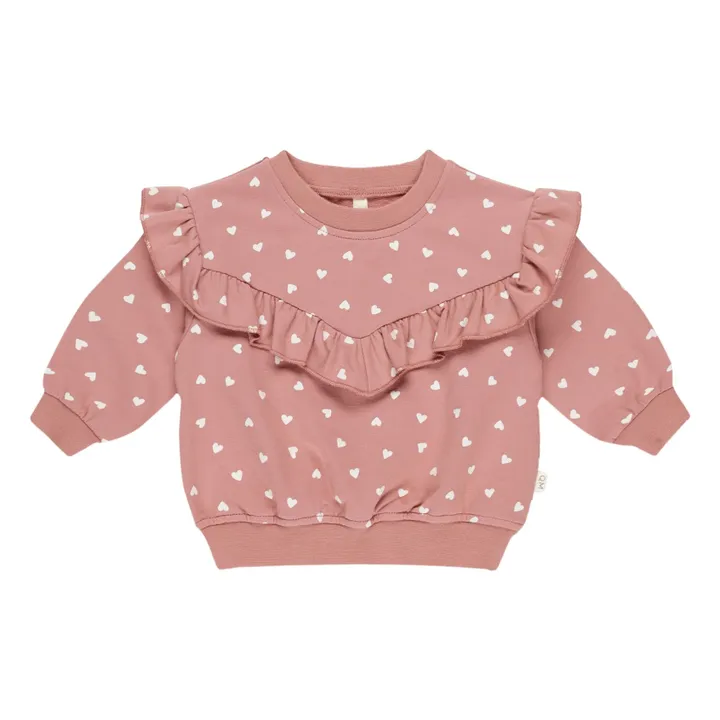 Sweat Volants | Vieux Rose- Image produit n°0