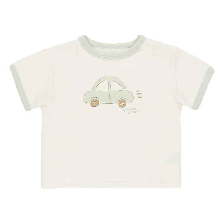 T-shirt Voiture Ringer | Ivoire- Image produit n°0