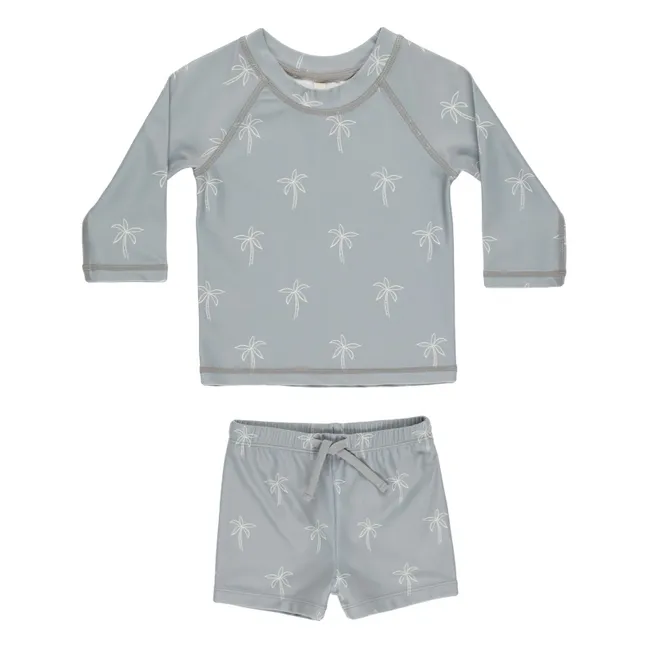 Finn T-shirt and Rashguard Short Set | Blue