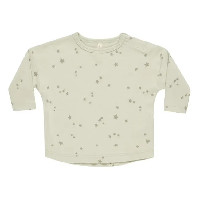 Crew-neck T-shirt | Celadon