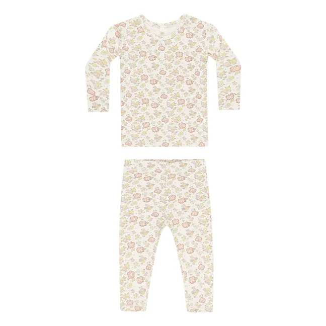 Pyjama Bamboo | Elfenbeinfarben