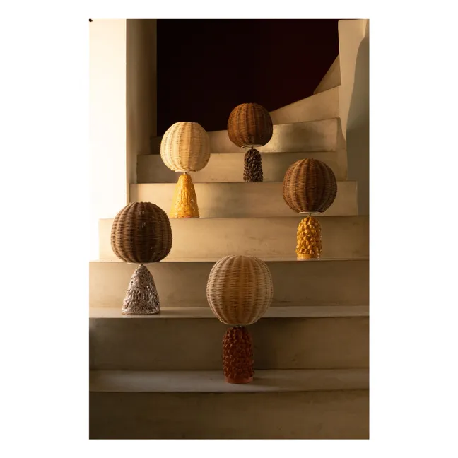Rose table lamp | Yellow