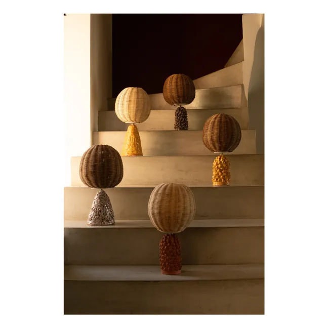 Tischlampe Rose | Gelb
