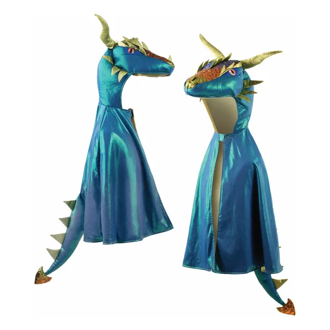 Capa de dragón iridiscente | Azul