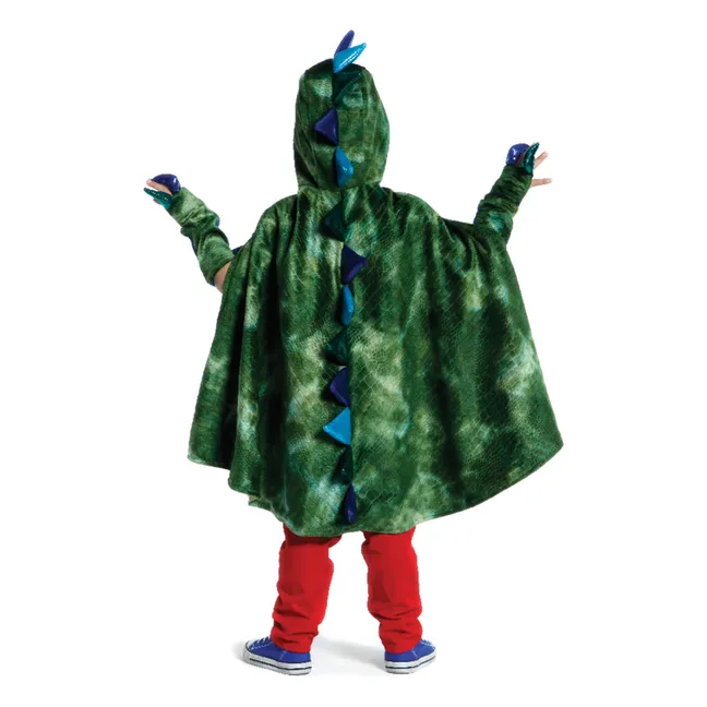 Mantello da drago con artigli | Verde militare