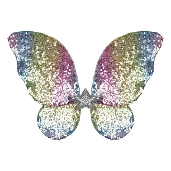 Tutú de mariposa con alas y varita mágica
