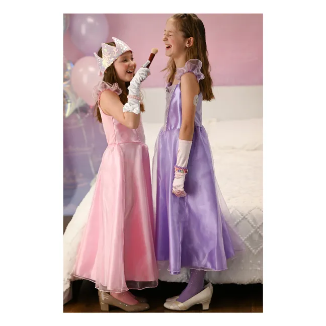 Princess crown with sequins | Pale Pink