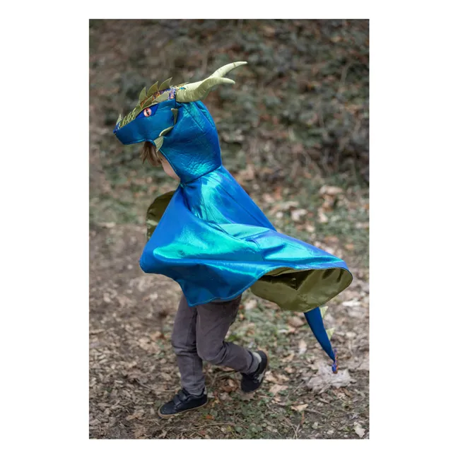 Capa de dragón iridiscente | Azul