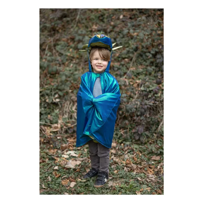 Iridescent Dragon Cape | Blue