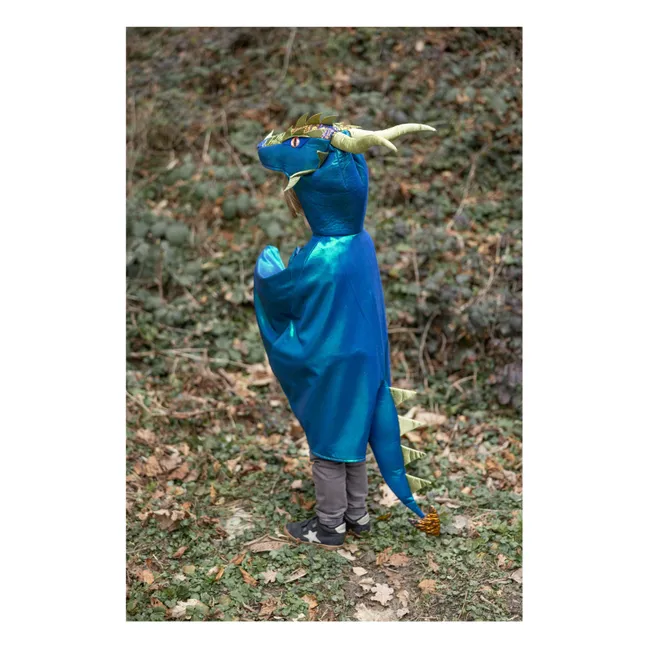 Capa de dragón iridiscente | Azul