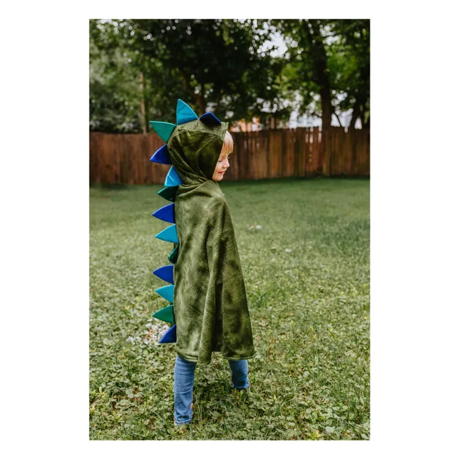 Capa de dragón con garras | Verde Kaki