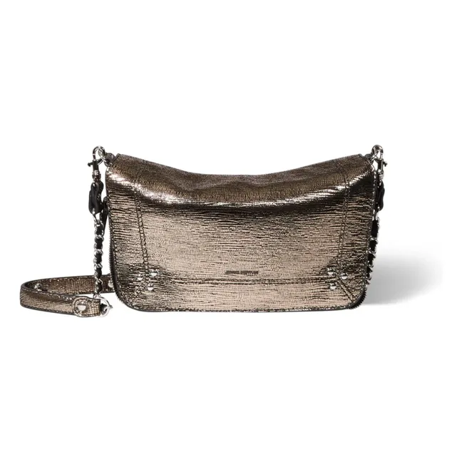Sac Bobi S Chèvre Lamé | Champagne