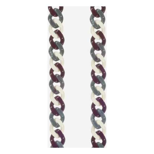 Chaine Longue Gia 120 cm | Bordeaux