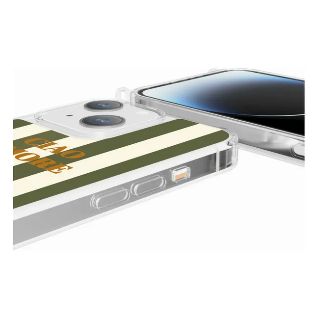 Coque Iphone Ciao Amore | Vert kaki
