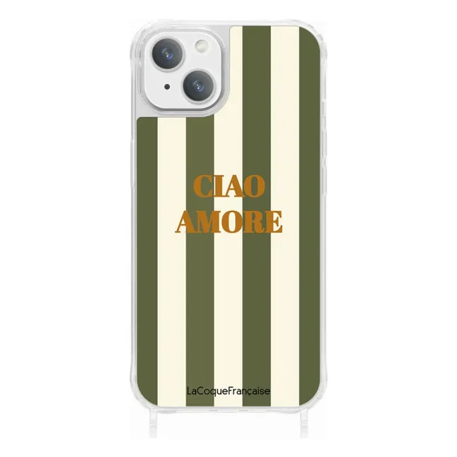 Coque Iphone Ciao Amore | Vert kaki