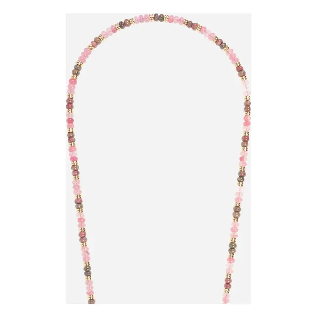 Chaine Longue Joy 120 cm | Rose