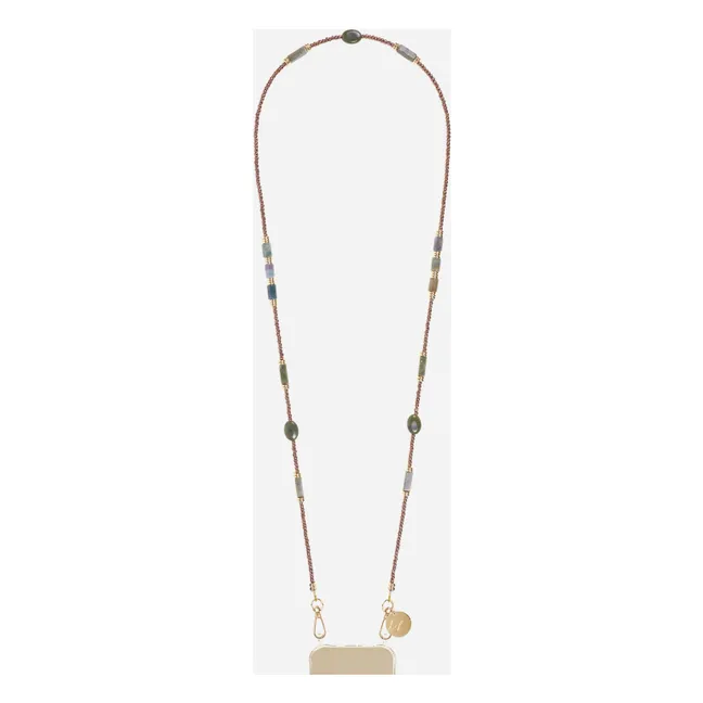 Chaine Longue Izzie 120 cm | Vert