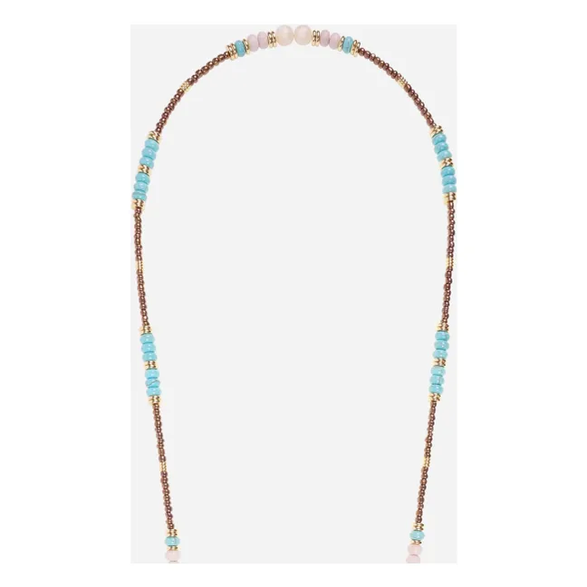 Chaine Longue Iliana 120 cm | Marron