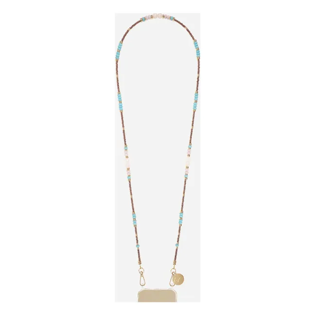 Chaine Longue Iliana 120 cm | Marron