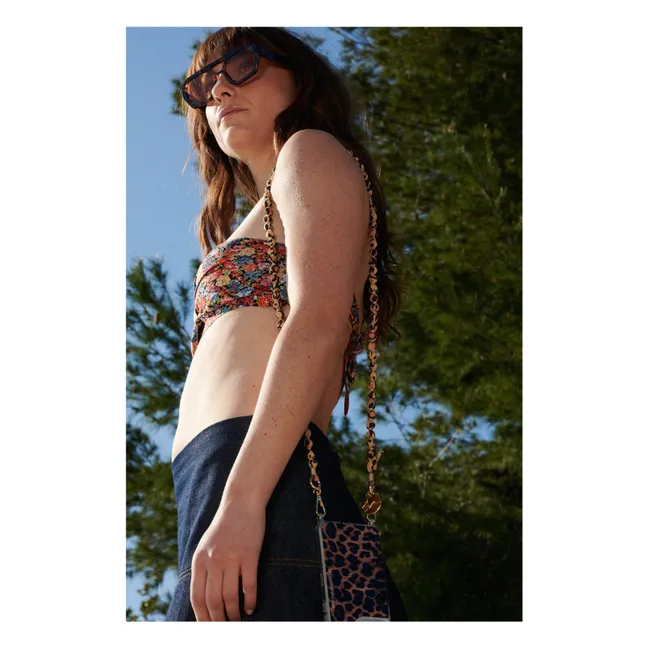 Chaine Longue Dora 120 cm | Marron